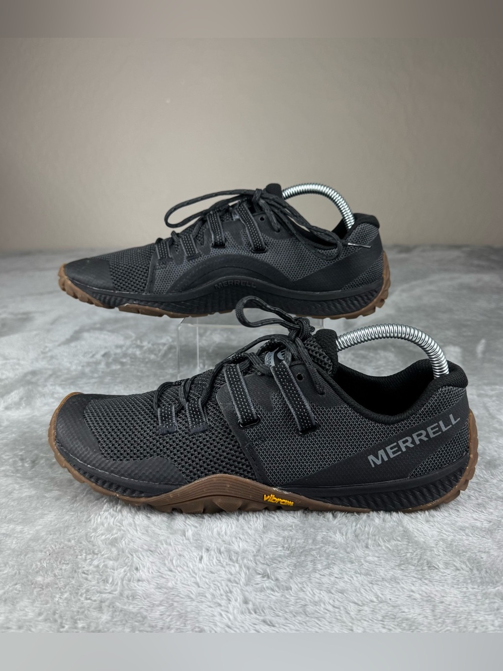 Merrell Trail Glove 6 Black Gum Vibram Minimalist Barefoot Running Shoes
